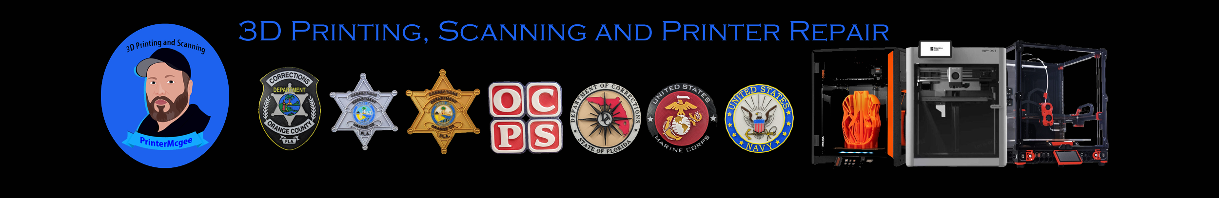 PrinterMcgee 3D Printing and Scanning